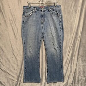 Levis 515 Jeans Womens 10 Blue Nouveau Boot Cut Stretch Low Rise Denim